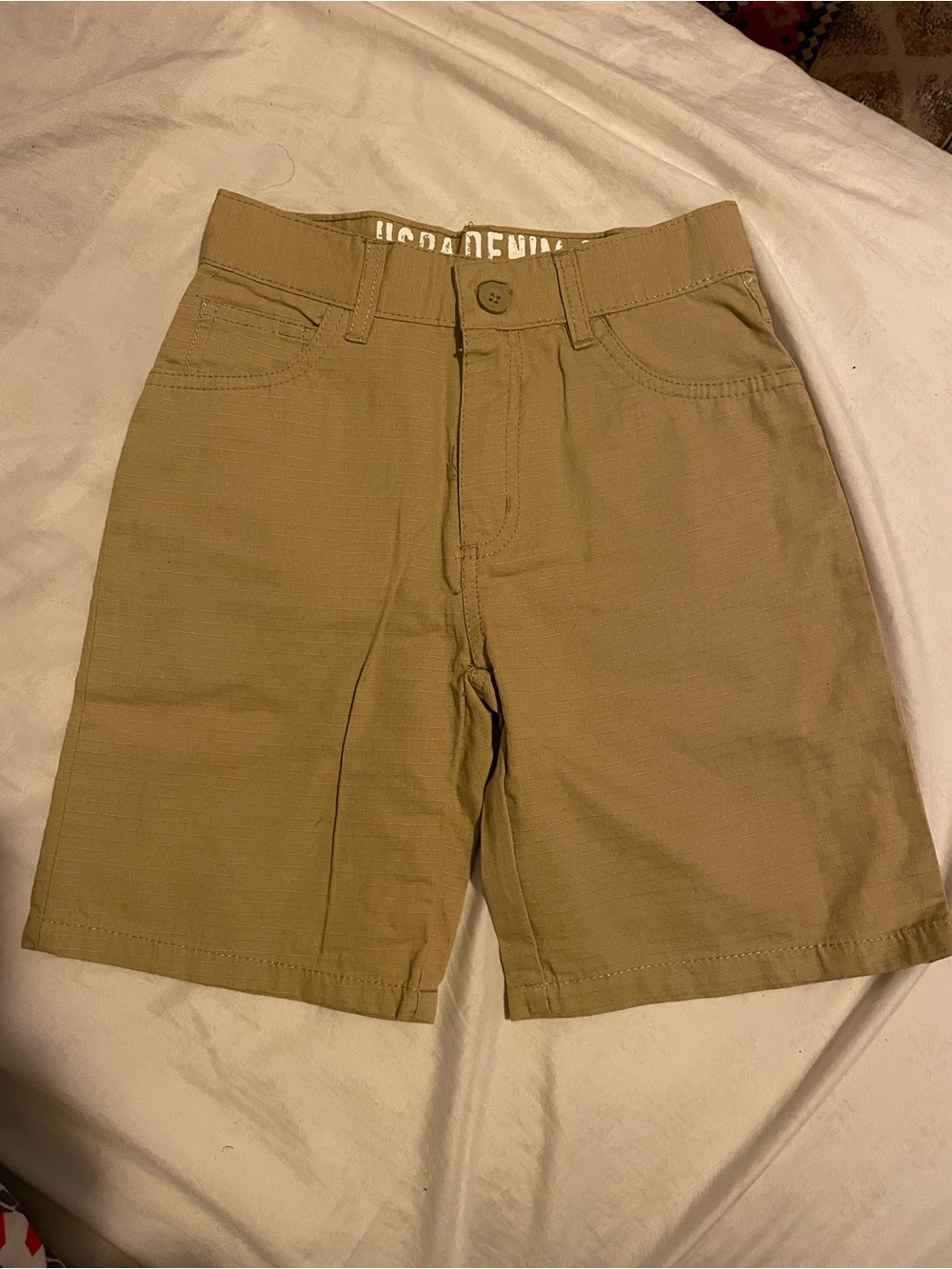 Kids Khaki Casual Shorts